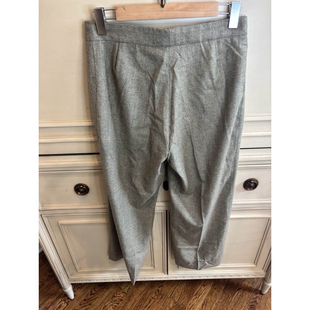 Chanel Vintage 1999 Autumn Collection Beige Wool Cashmere Pants Size 42 Workwear - Picture 4 of 8
